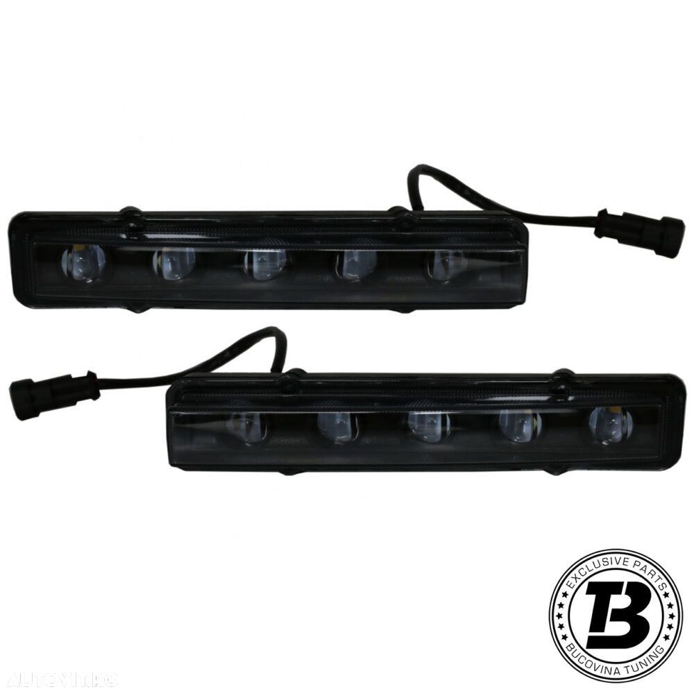 Lumini de zi LED DRL compatibile cu Mercedes G-Class W463 (89-12) - 1