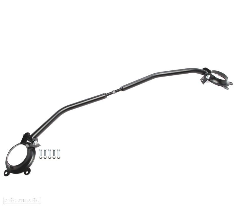 BARRA ANTI-APROXIMAÇÃO AJUSTÁVEL OPEL CALIBRA 90-97 VERMELHO - 1