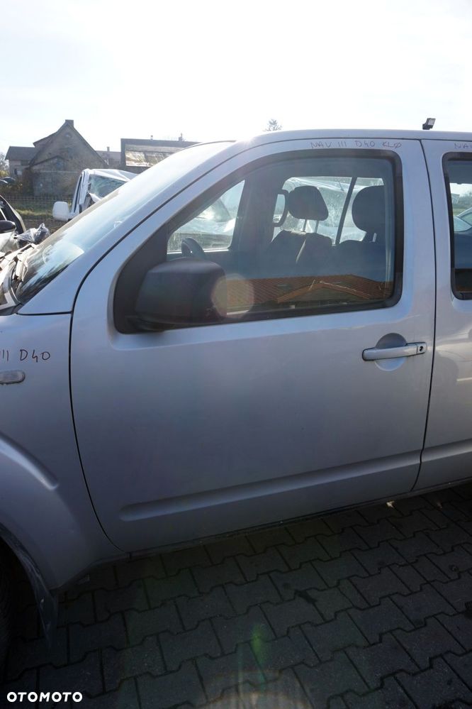 DRZWI PRZEDNIE LEWE PATHFINDER III R51 KL0  SREBRNY NISSAN 2005-2014 - 1