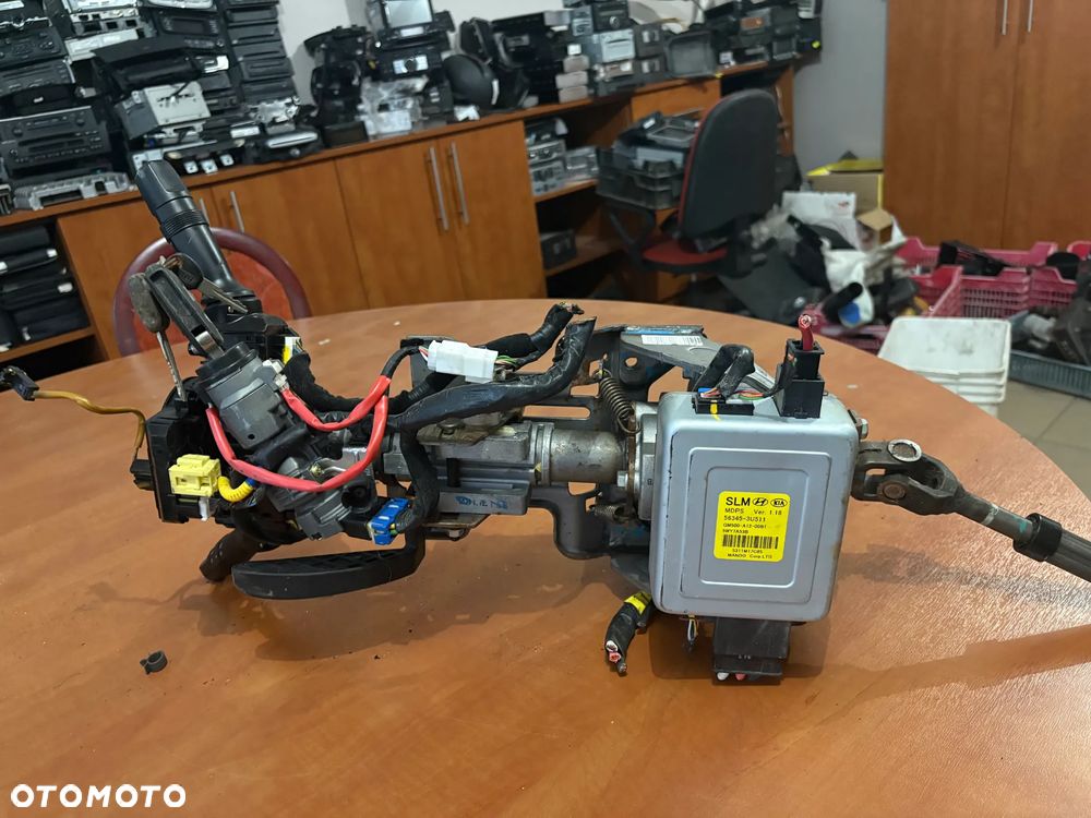 KIA SPORTAGE III Komplet KOLUMNA KIEROWNICZA Wspomaganie elektryczne 56345-3U511 stacyjka manetka - 1