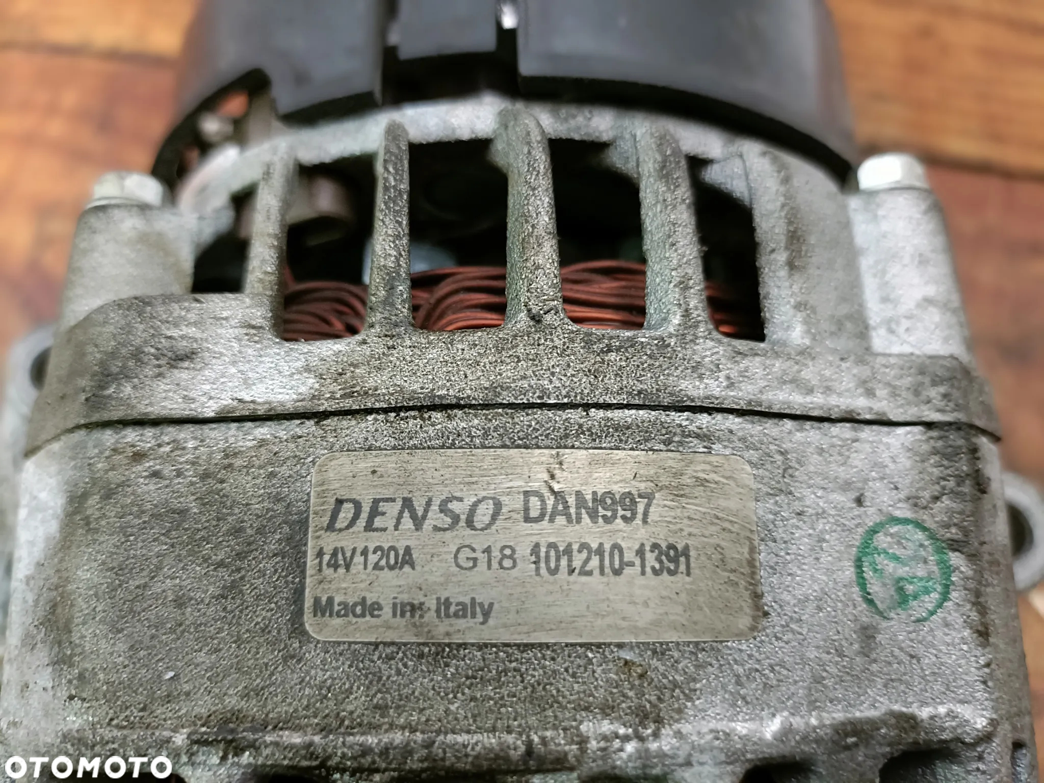 FIAT GRANDE PUNTO 05-12 1,3 CDTI ALTERNATOR DENSO 101210-1391 * - 3