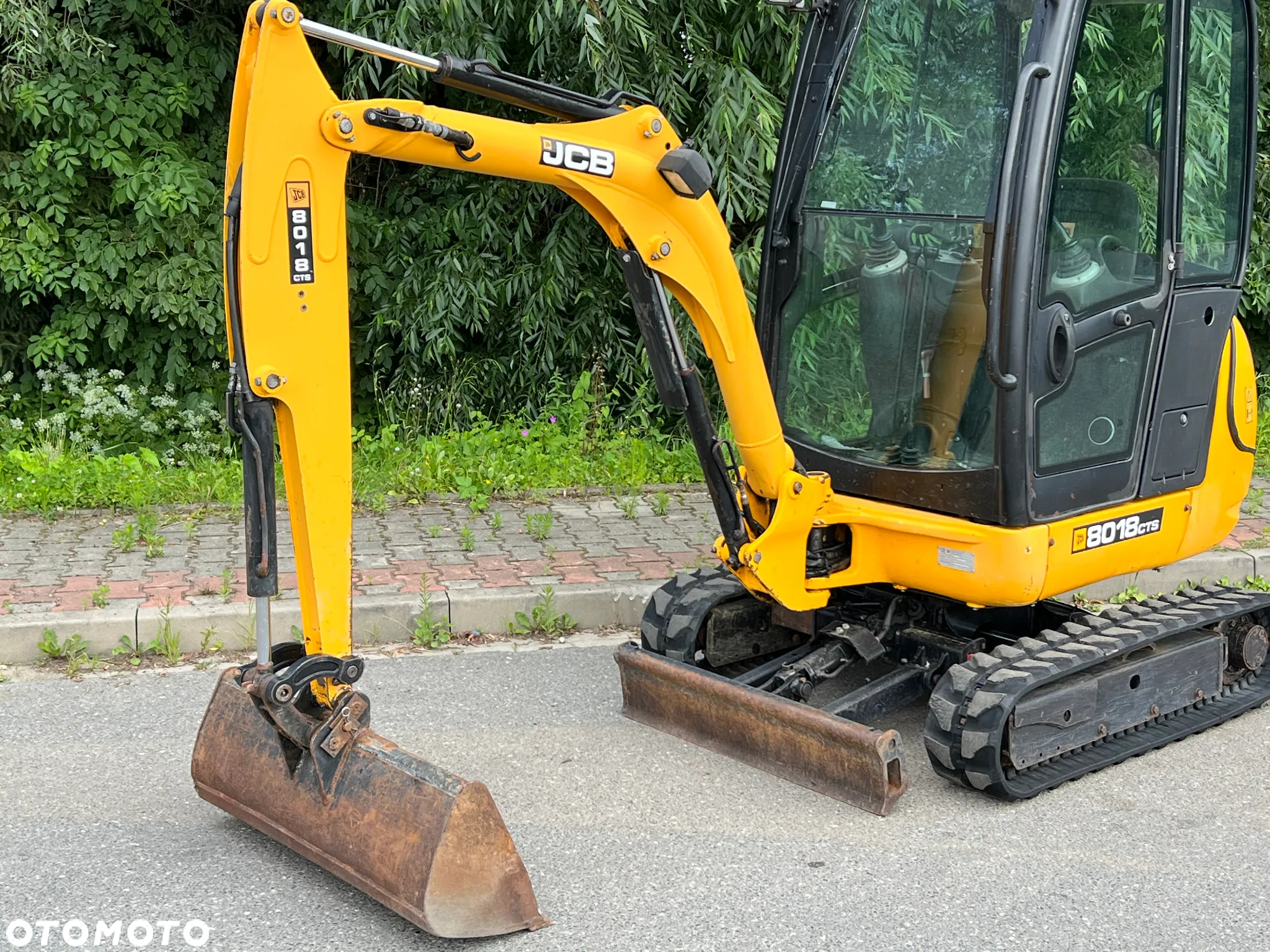 JCB MINIKOPARKA JCB 8018 3 Łyżki Stan IDEALNY - 3