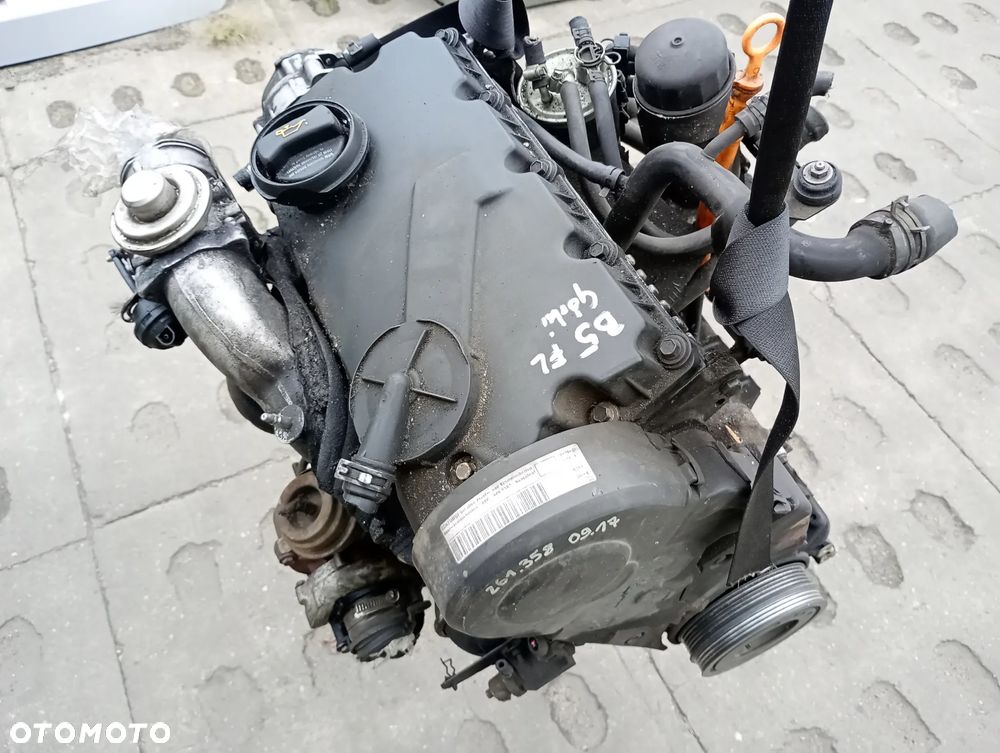 VW PASSAT B5 FL 1,9TDI 130KM AVF silnik pompowtryski turbina pompa - 2