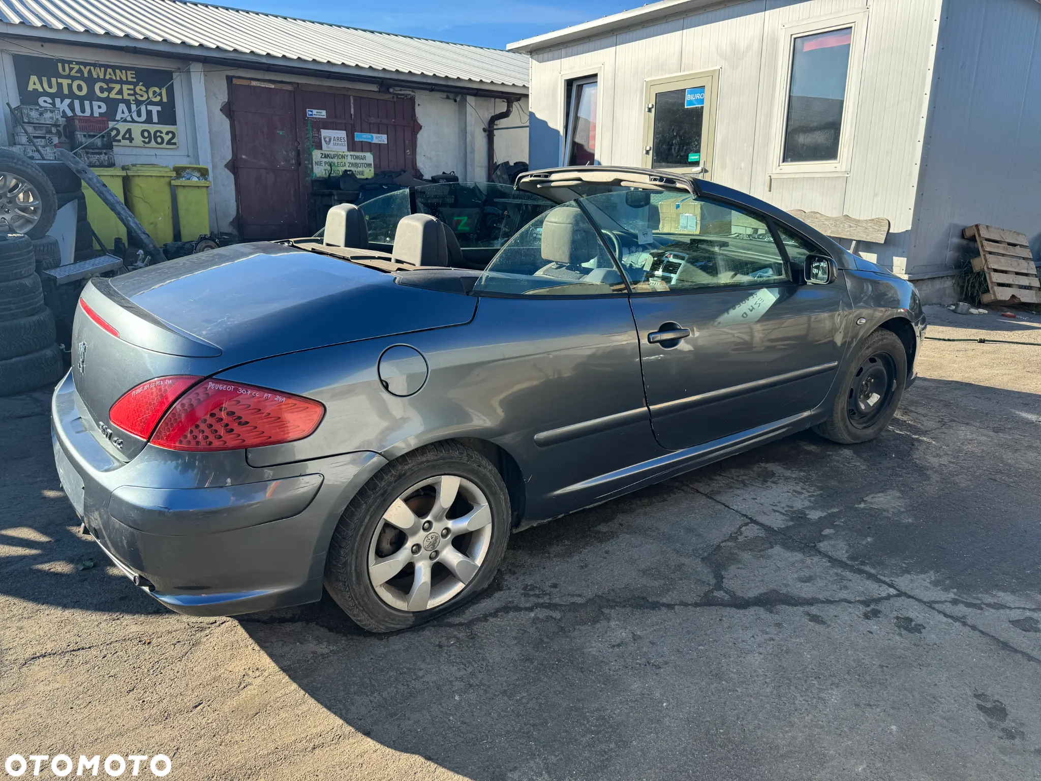 PEUGEOT 307 CC ZDERZAK TYLNY TYŁ EZWD - 26