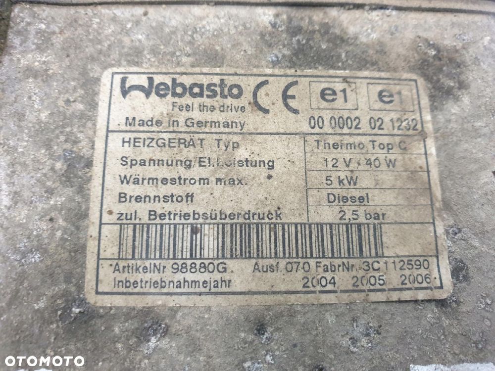 Lancia Phedra 2.2 JTD OGRZEWANIE POSTOJOWE Webasto - 3