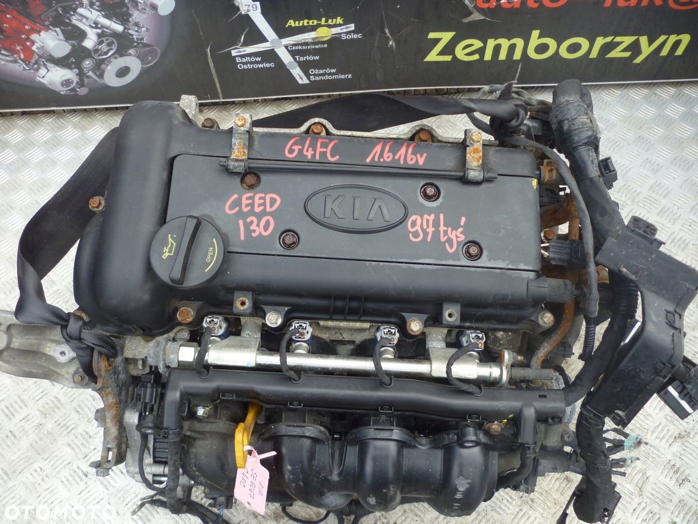 SILNIK KIA CEED 1.6 16V G4FC 97 TYS - 2