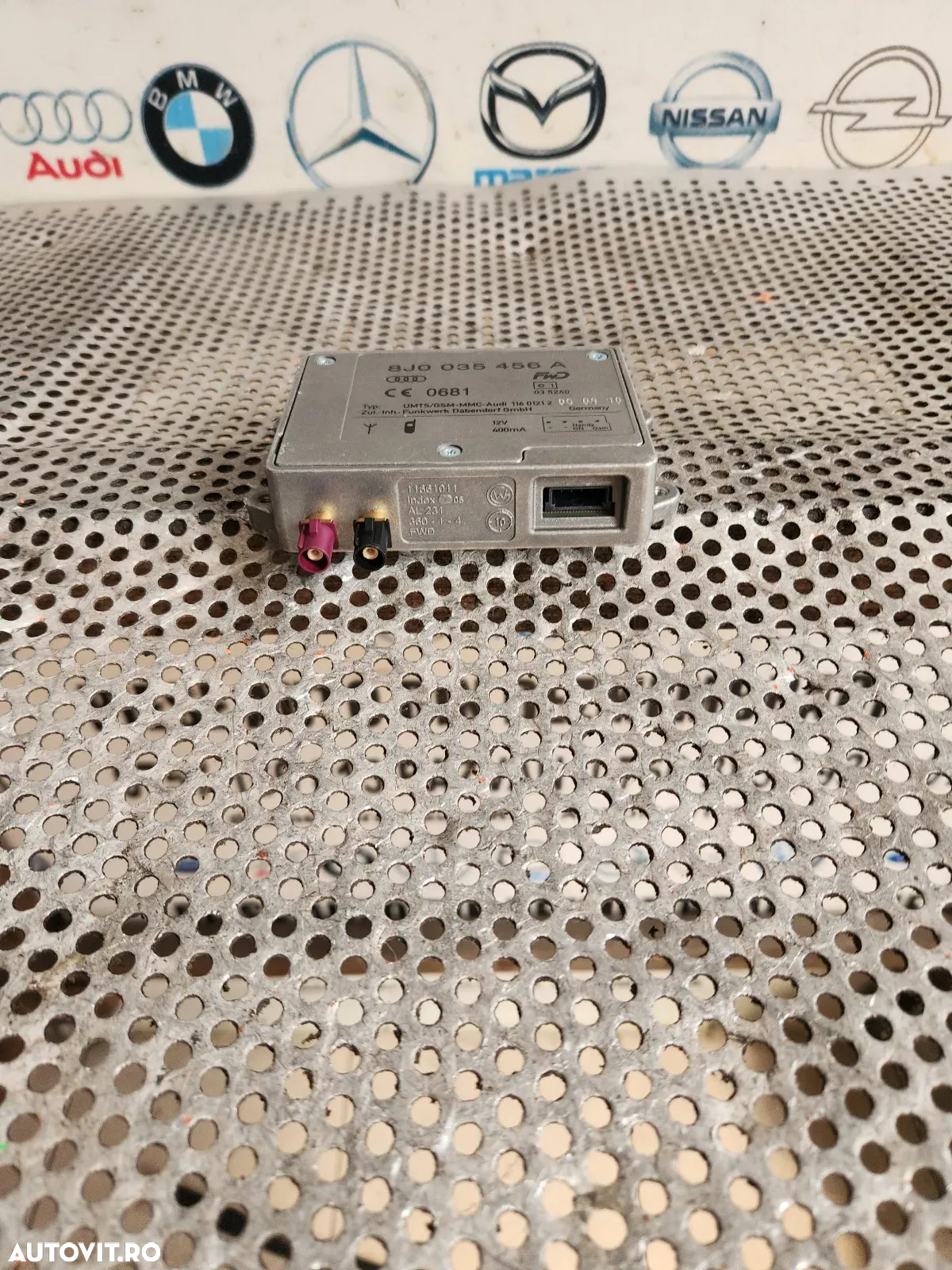 Amplificator Antena Audi A6 4G C7 A7 Cod 8JA - 2