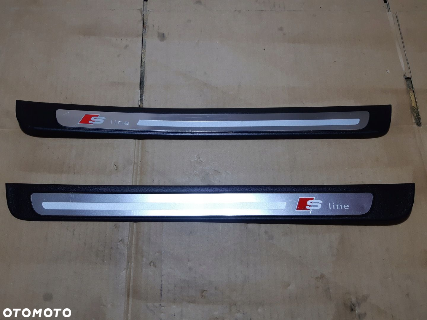 AUDI A4 B8 S-LINE LISTWY PROGOWE KOMPLET 8K0853373B 8K0853374B - 6