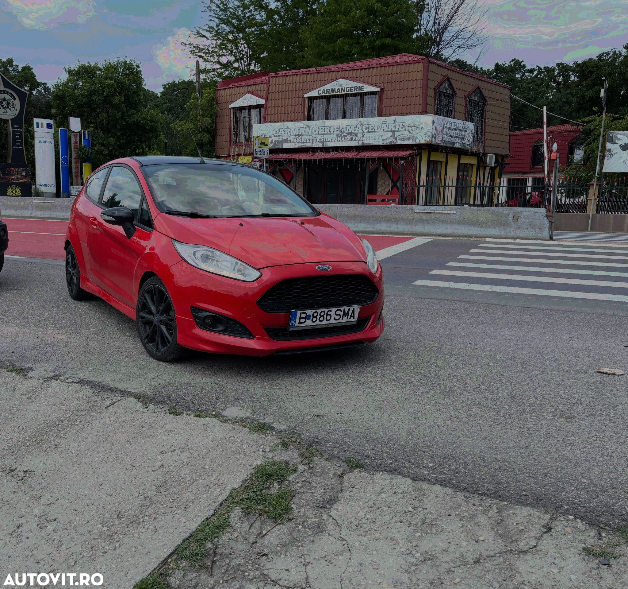 Ford Fiesta 1.0 Start Stop Red/Black Edition - 1