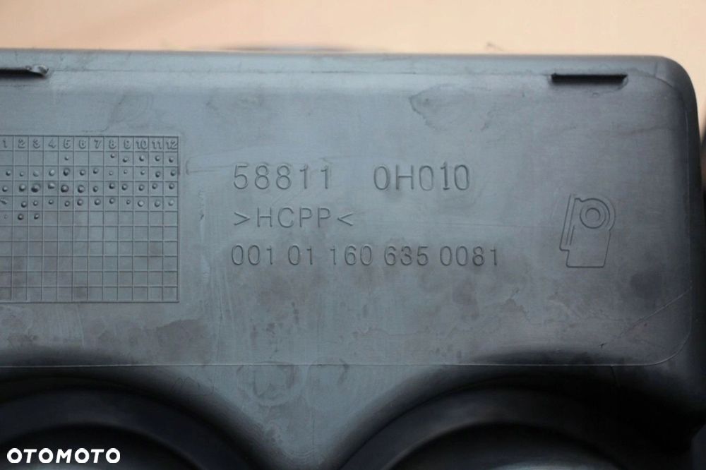 Tunel środkowy TOYOTA AYGO I PEUGEOT 107 CITROEN C1 58811-0H010 szary - 5