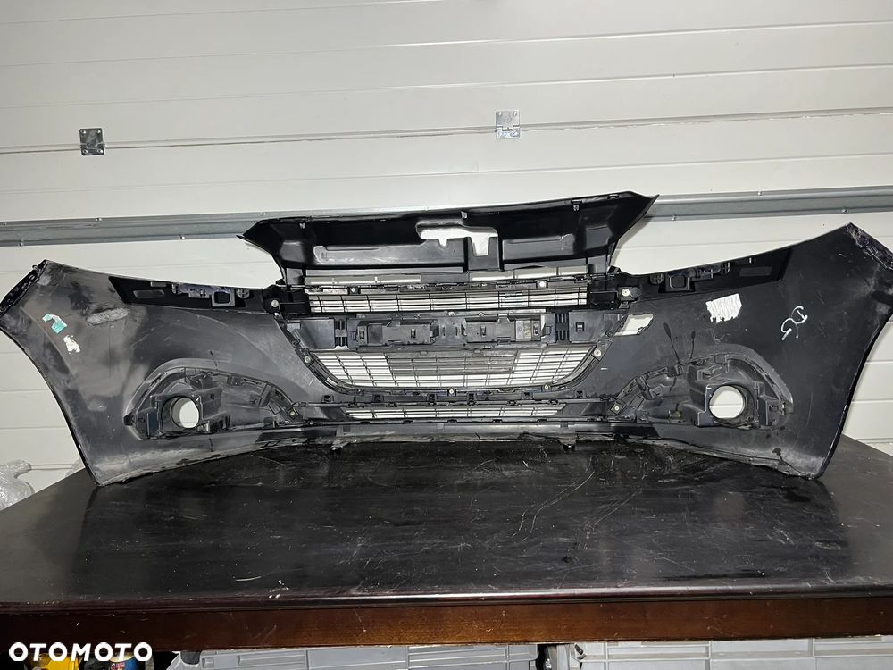 ZDERZAK PRZÓD PRZEDNI ALLURE BLACK PEUGEOT 208 LIFT - 7