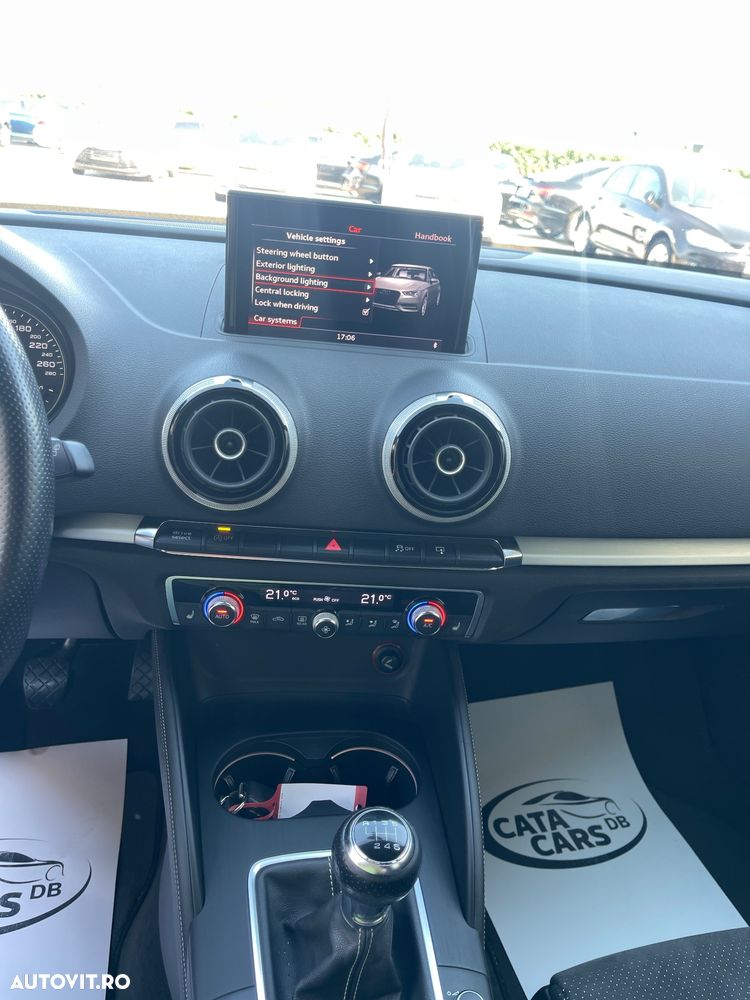 Audi A3 1.4 TFSI Cylinder on demand S line Sportpaket - 33