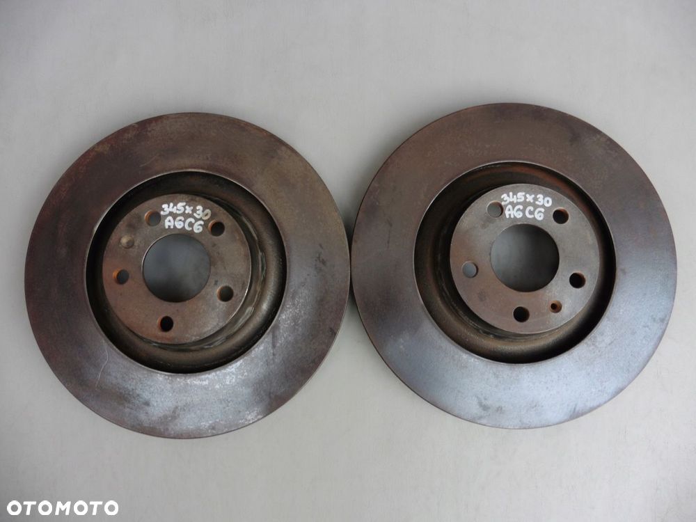 Tarcza hamulcowa przód Audi A6 C6 345x30mm brembo