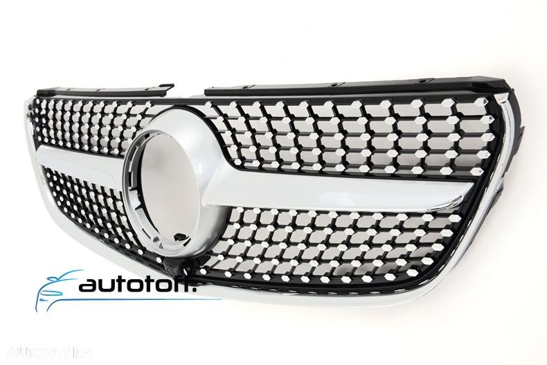 Grila centrala Mercedes V-Class W447 Facelift AMG Line (2019+) model Diamond - 3