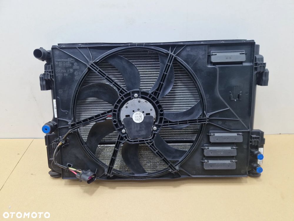 KOMPLET CHŁODNIC WENTYLATOR 5Q0121251EC AUDI SEAT SKODA VW - 1