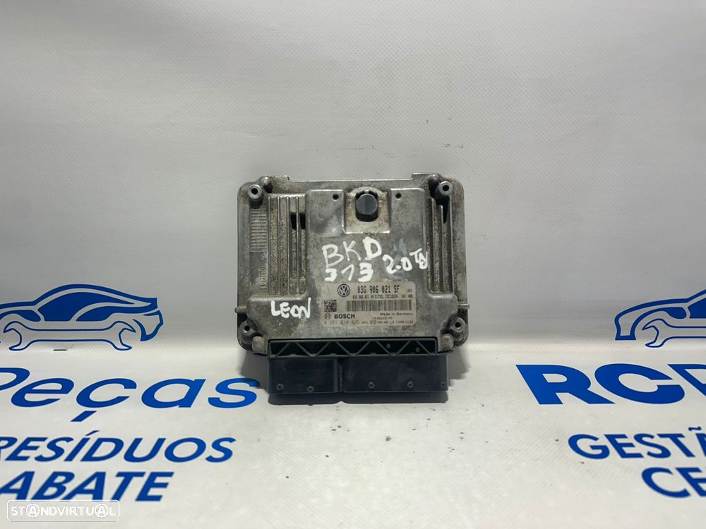 .Centralina Motor Bosch VW VAG Seat Leon 1P 2.0 TDi BKD 03G906021SF 0281014425 2005 - 2012 - 1