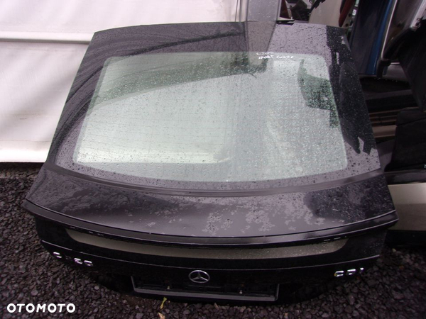 KLAPA TYŁ MERCEDES SPORT COUPE komplet czarna