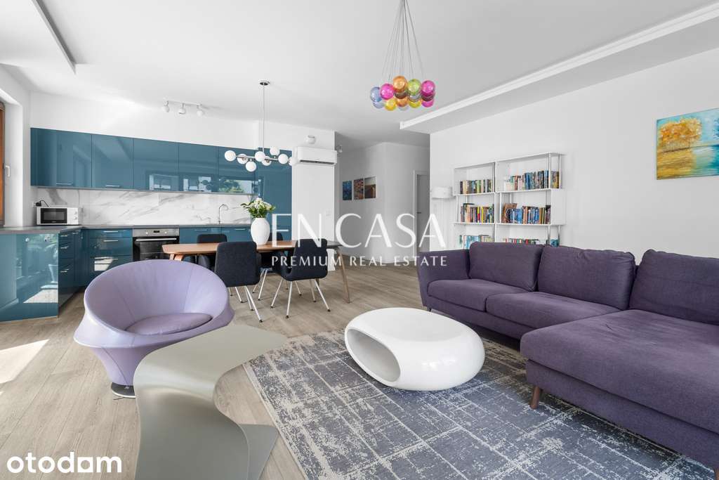 Mokotów | 120sqm, 2 bedrooms, terrace, parking