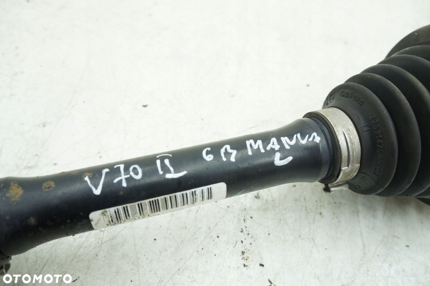 VOLVO S60 V60 V70 II PÓŁOŚ PRAWA PRAWY PRZÓD MANUAL 30735121 - 3