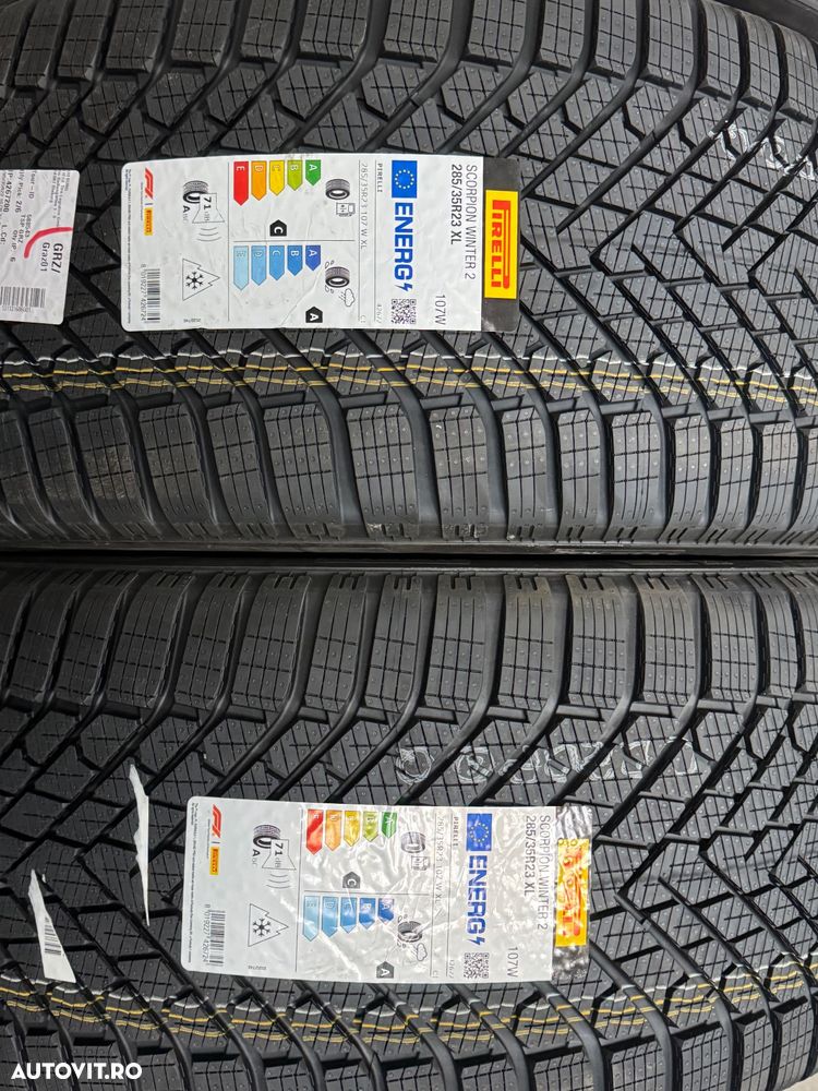 Vând set anvelope 285/35/23-315/30/23 Pirelli de iarnă noi - 3