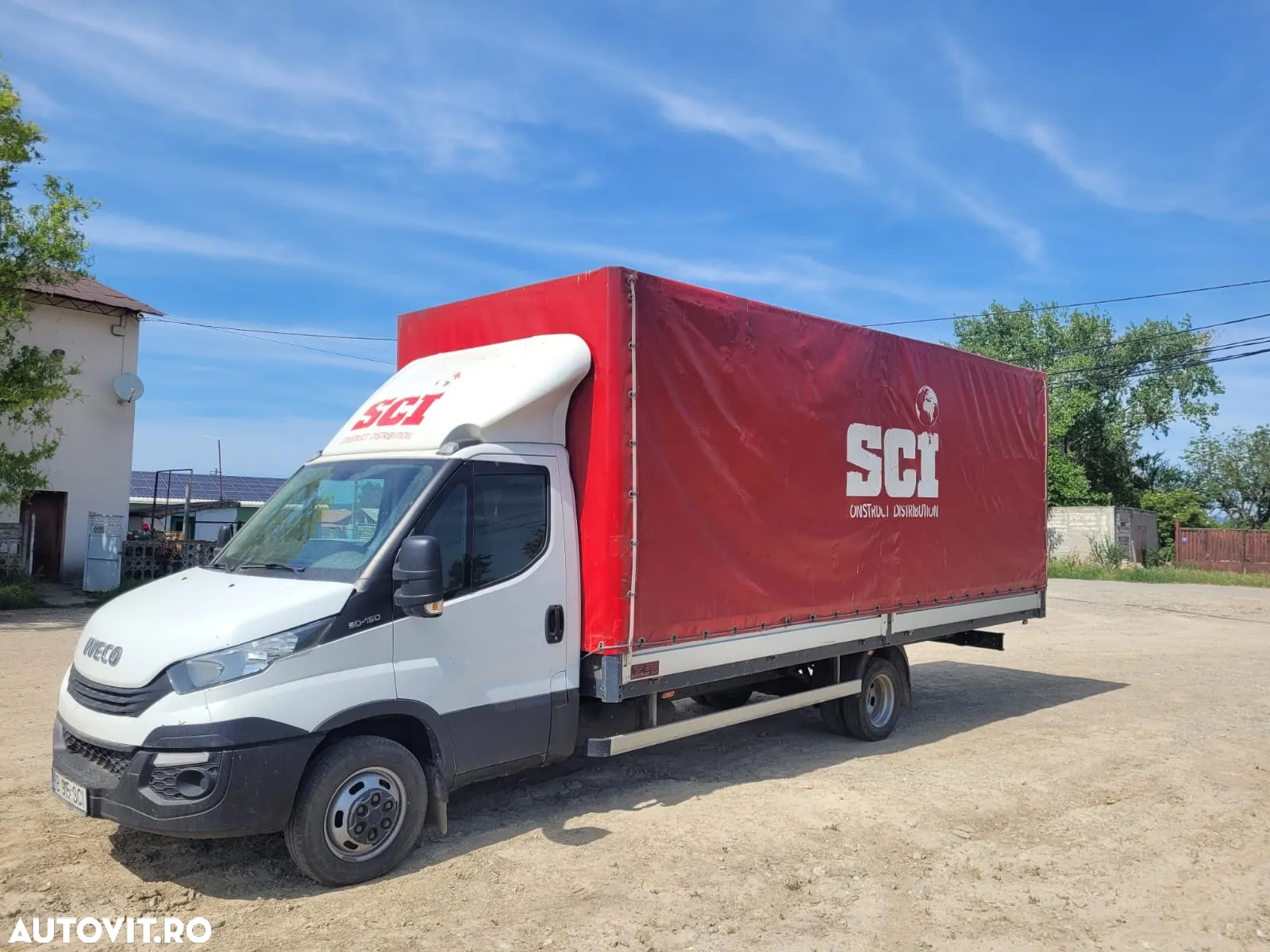 Iveco Daily 50/35-150 cu prelata 12 paleti , posibilitate leasing - 11