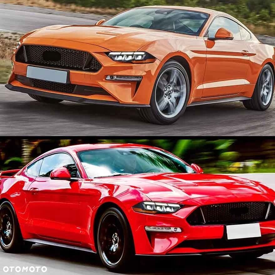 reflektory lampy kpl full led neon tuning new ford mustang vi 6 lift 18-23 - 15