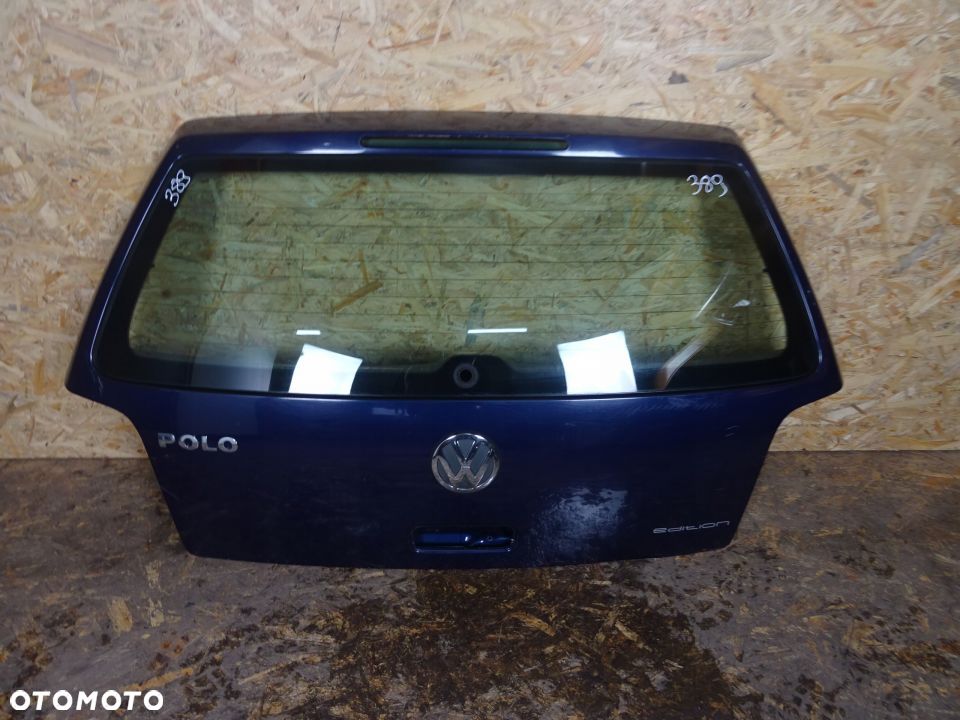 KLAPA TYLNA BAGAŻNIKA VW POLO III LIFT 99-02 LB9A NR389 - 1