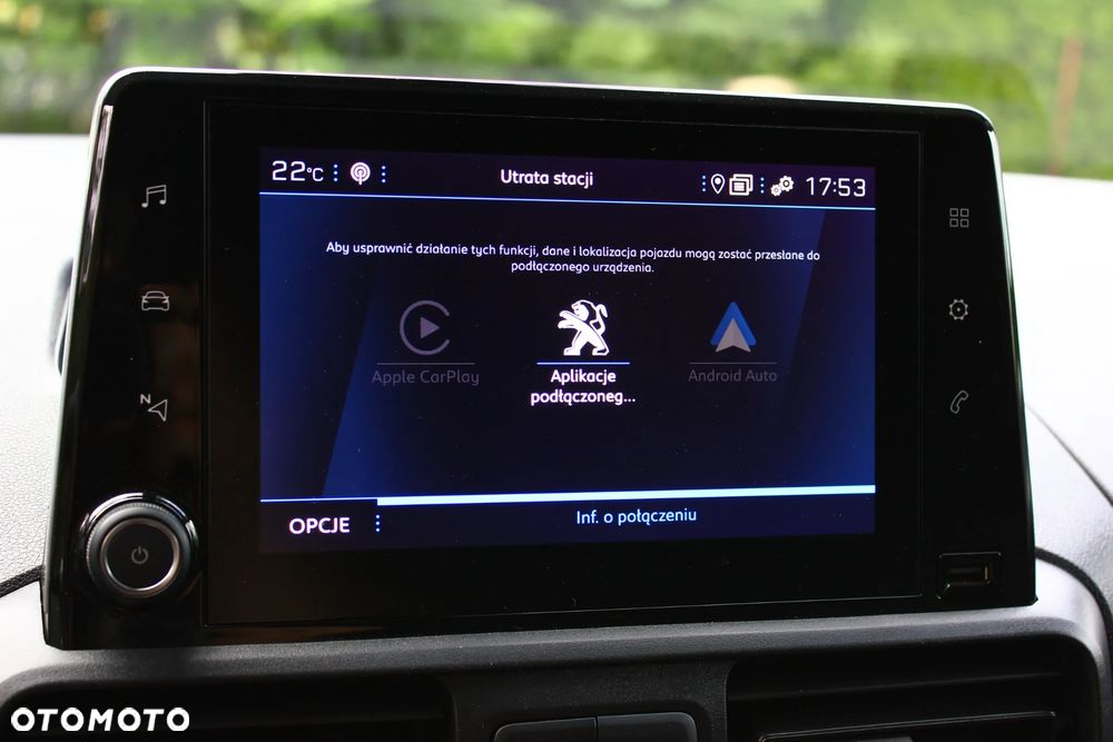 Peugeot PARTNER 1.5HDI 130KM AUTOMAT 8 BIEGÓW LONG DŁUGI 3 OSOBOWY PERFEKT AUTO NAVIGACJA KAMERY,ASYSTENTY,VF23% - 33