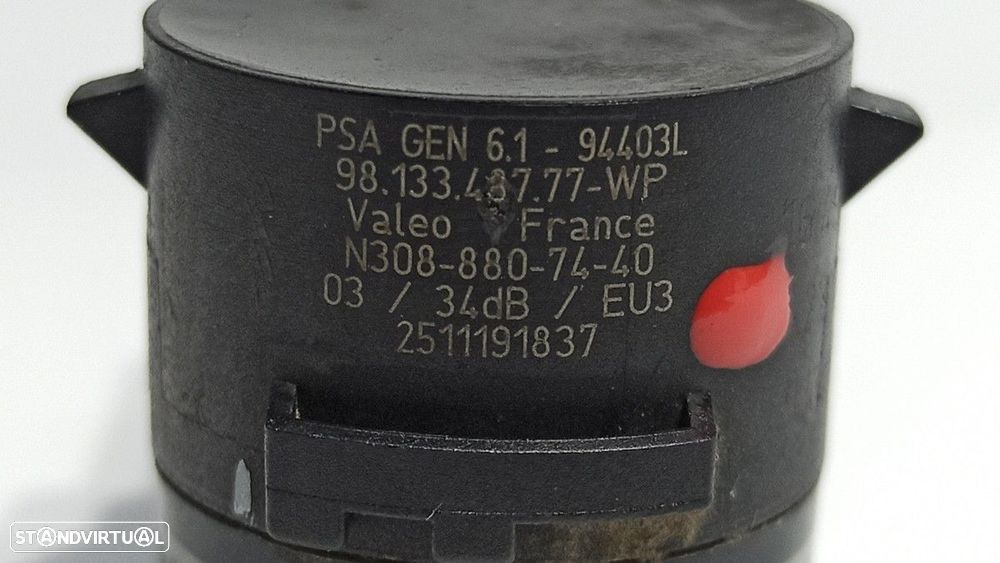 SENSOR DE ESTACIONAMENTO PEUGEOT 508 SW ALLURE - 4