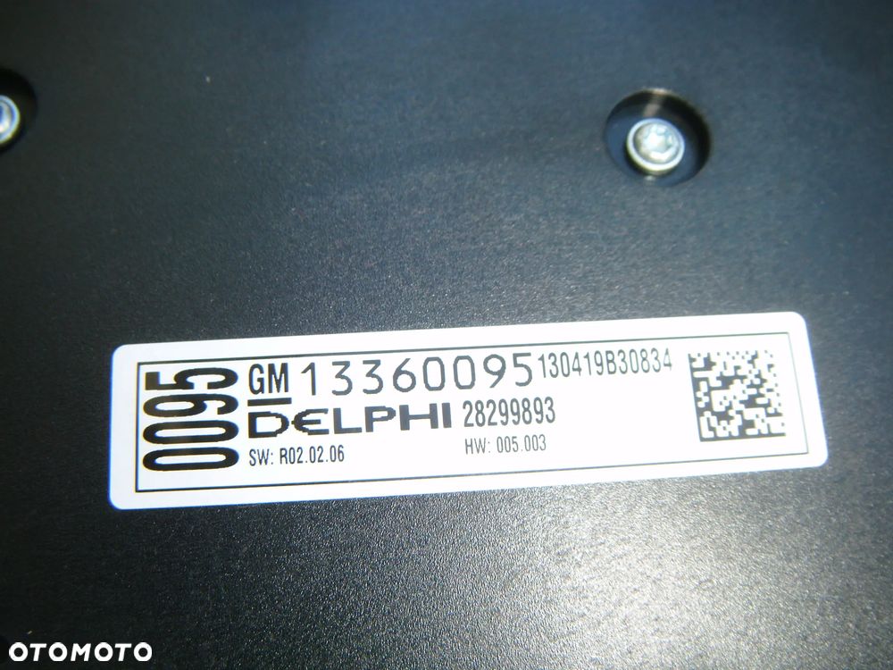 opel astra J  13r panel sterowania radiem 13360095 - 2