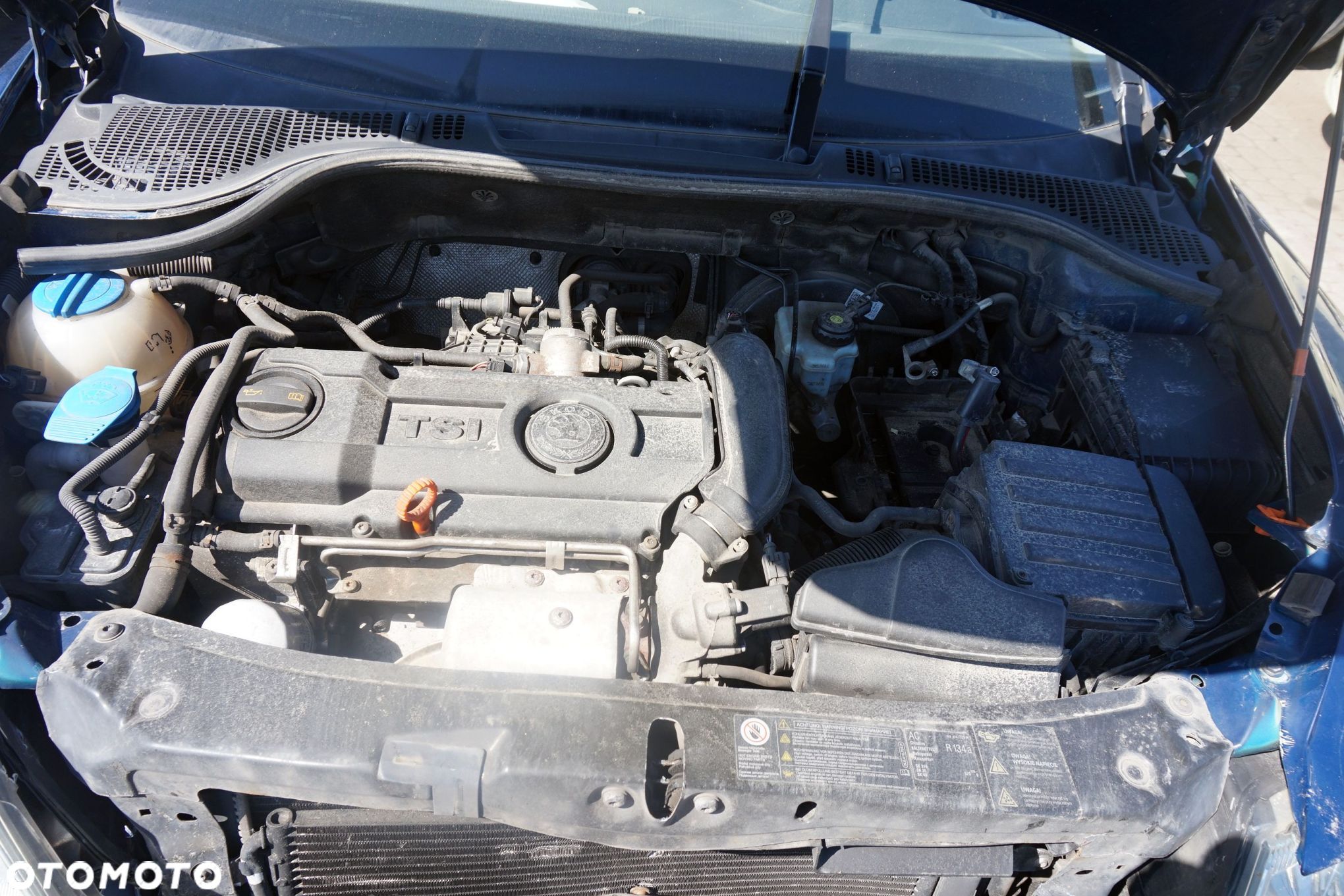 SILNIK OCTAVIA II 1Z3 LIFT 1.4 TSI 122KM CAXA 03C100038P SKODA 2008-2013 - 1