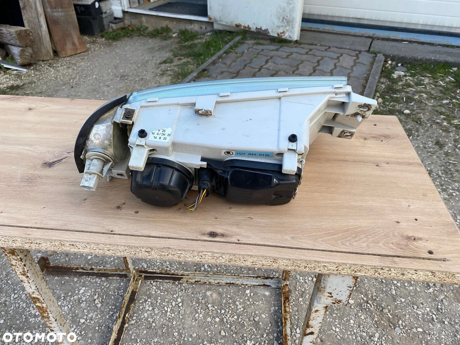 LAMPA PRZEDNIA LEWA SKODA OCTAVIA I LIFT SOCZEWKA 1U1941015E - 3