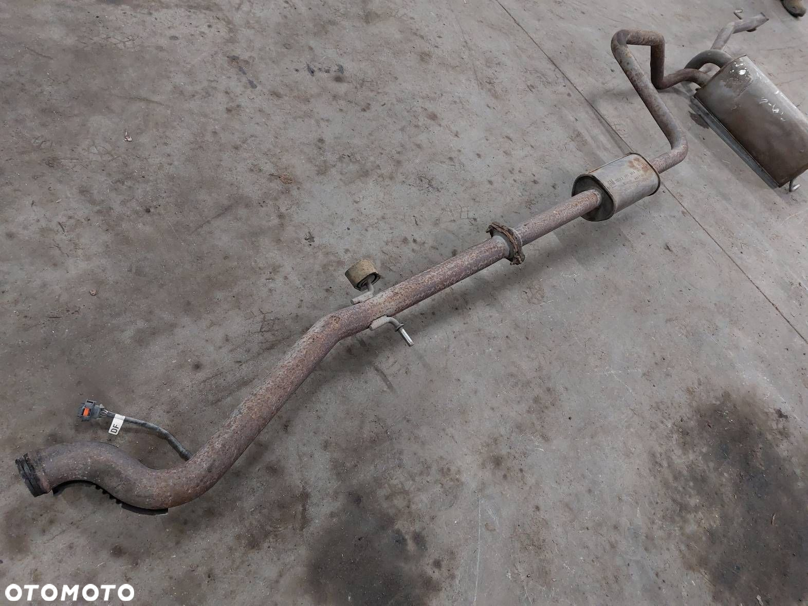 TŁUMIK WYDECH KOŃCOWY + ŚRODKOWY OPEL ASTRA J 1.4 T 13326074 13265308 - 6