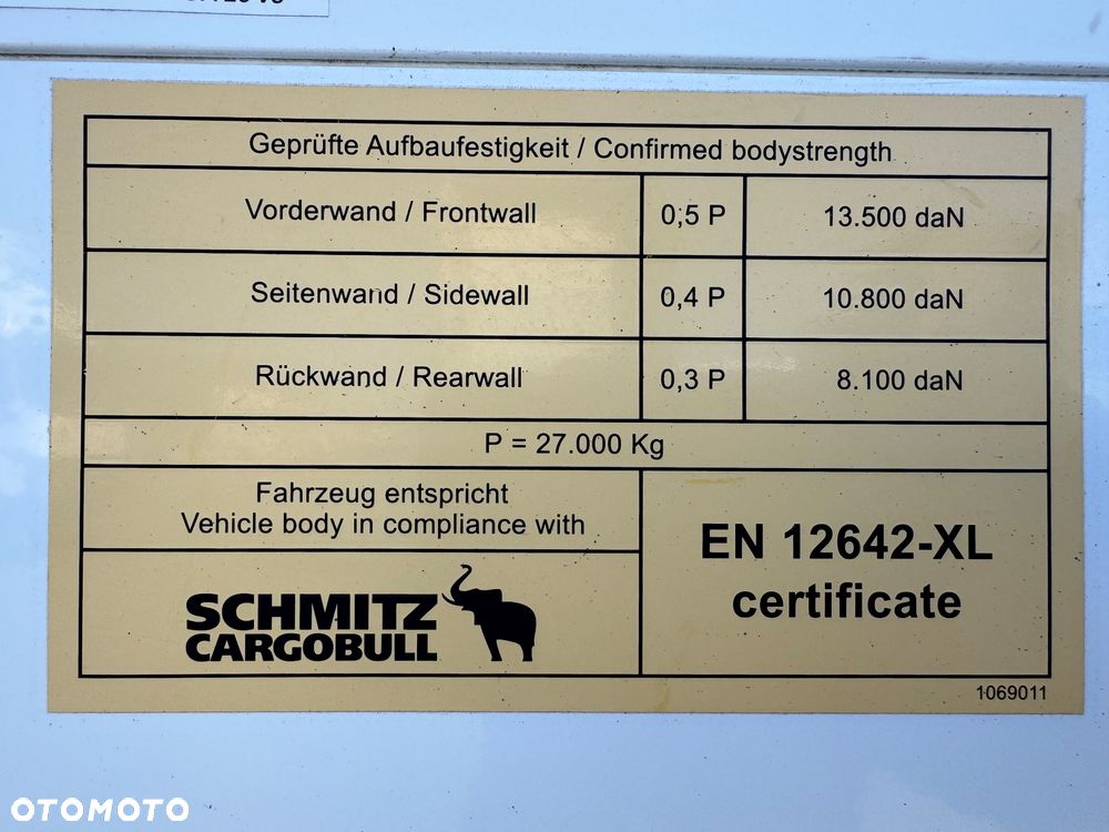 Schmitz Cargobull STANDARD 2 OSIE PODNOSZONE tylko 270tys.km!!! - 28
