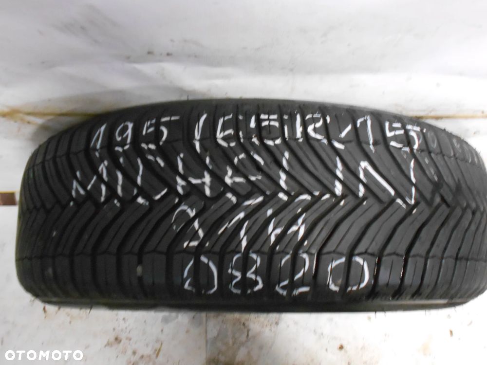 OPONA POJEDYNKA  195/65R15 MICHELIN CROSS CLIMATE  DOT 0820 7.7MM - 1