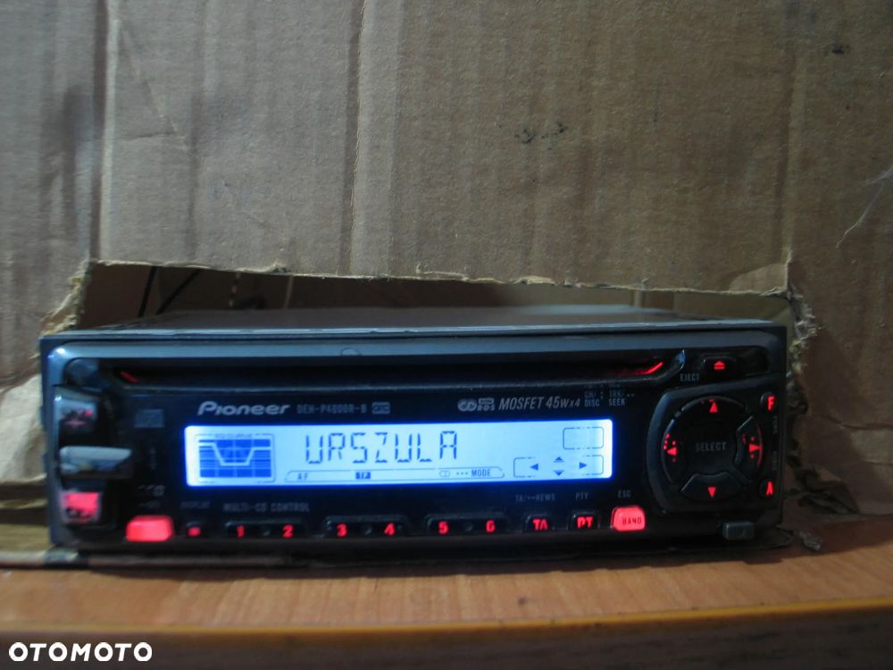 radio radioodtwarzacz Pioneer DEH-P4000R-B - 7