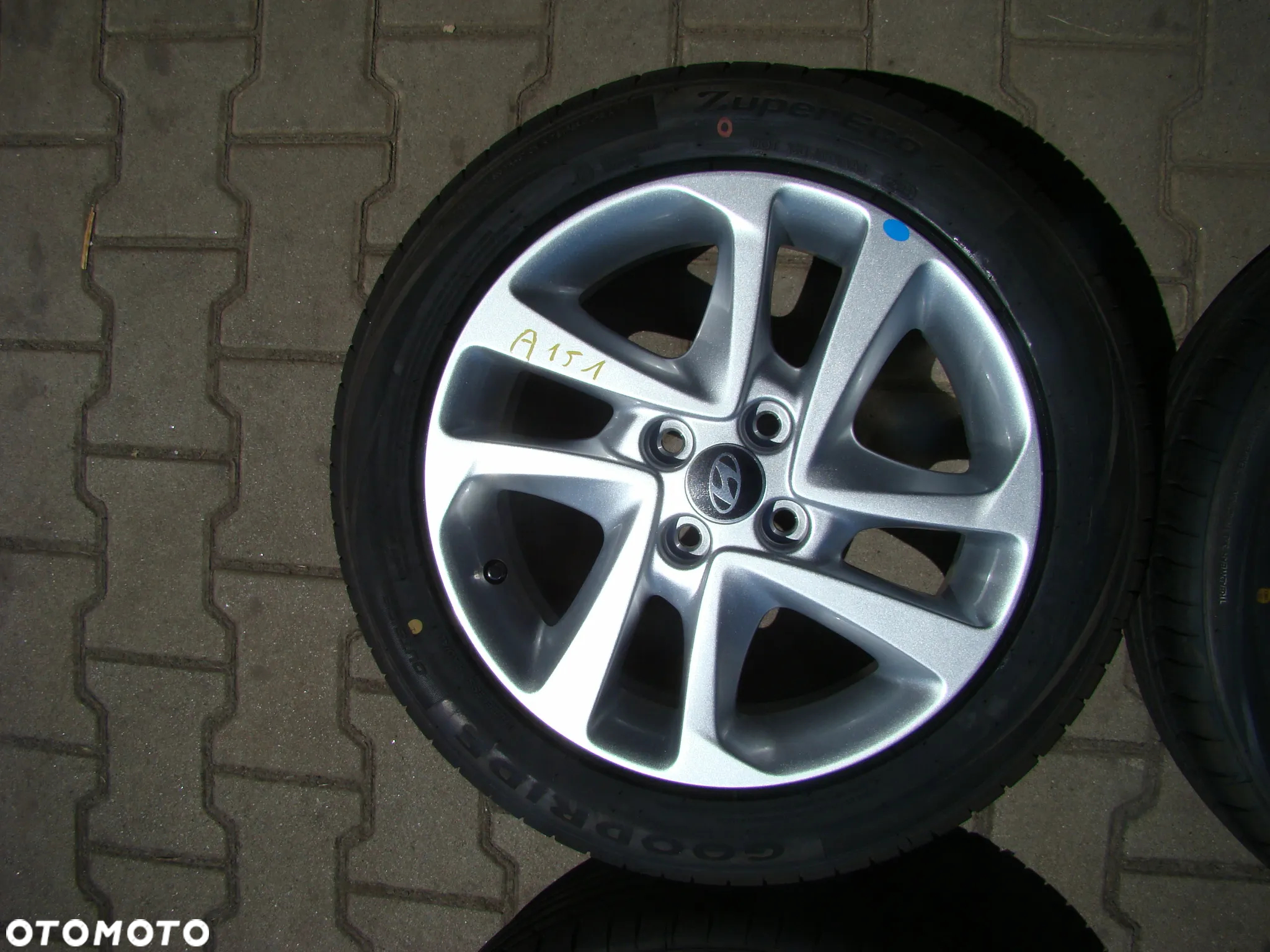 a151 4x100 4x100 Hyundai I20 Bayon 6jx16 opony lato niemontowane 195/55 - 3