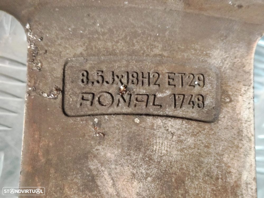 Conjunto 3 Jantes 18 Originais Audi 8,5J ET29 5x112 - 7