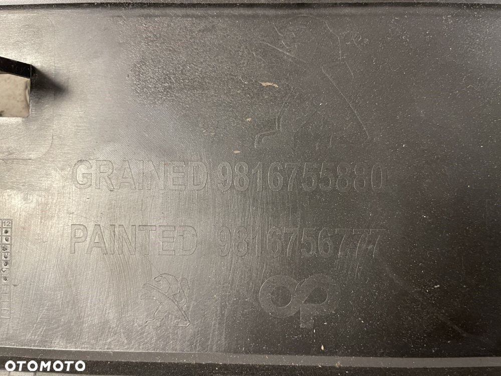 ZDERZAK ORYGINALNA LISTWA ZDERZAKA PRZEDNIA PEUGEOT RIFTER 18-25 PRZÓD 9816755880 - 10