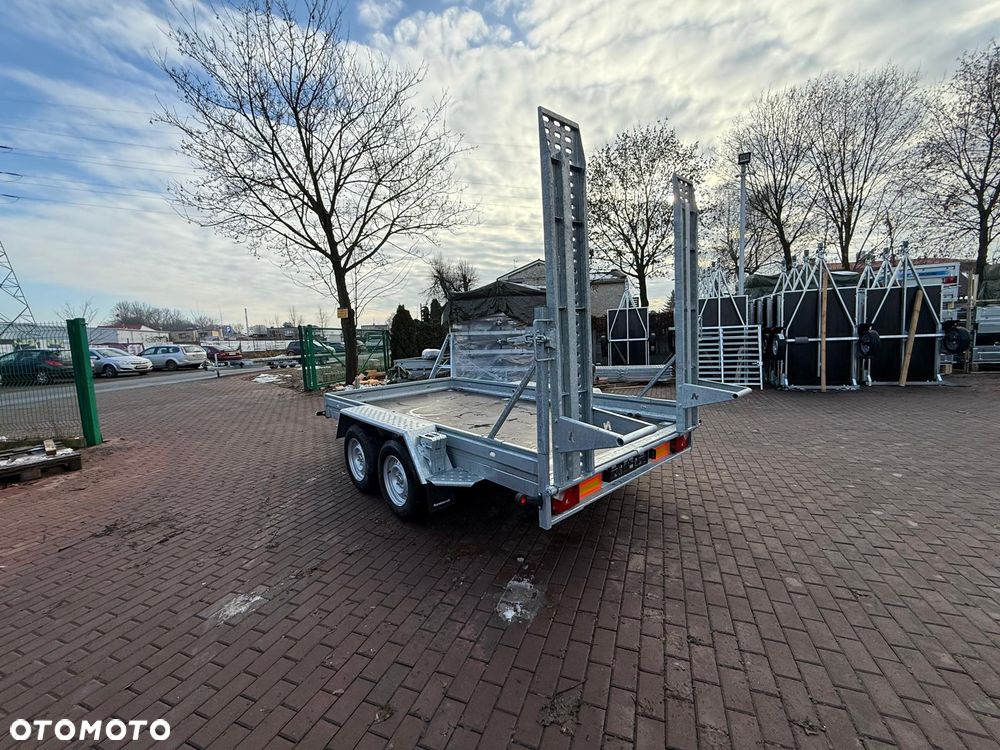 Niewiadów Przyczepa do przewozu sprzętu budowlanego Niewiadów K3535 355x183cm 3500kg 2 osie pod koparke koparka walec MOTOMUS - 3