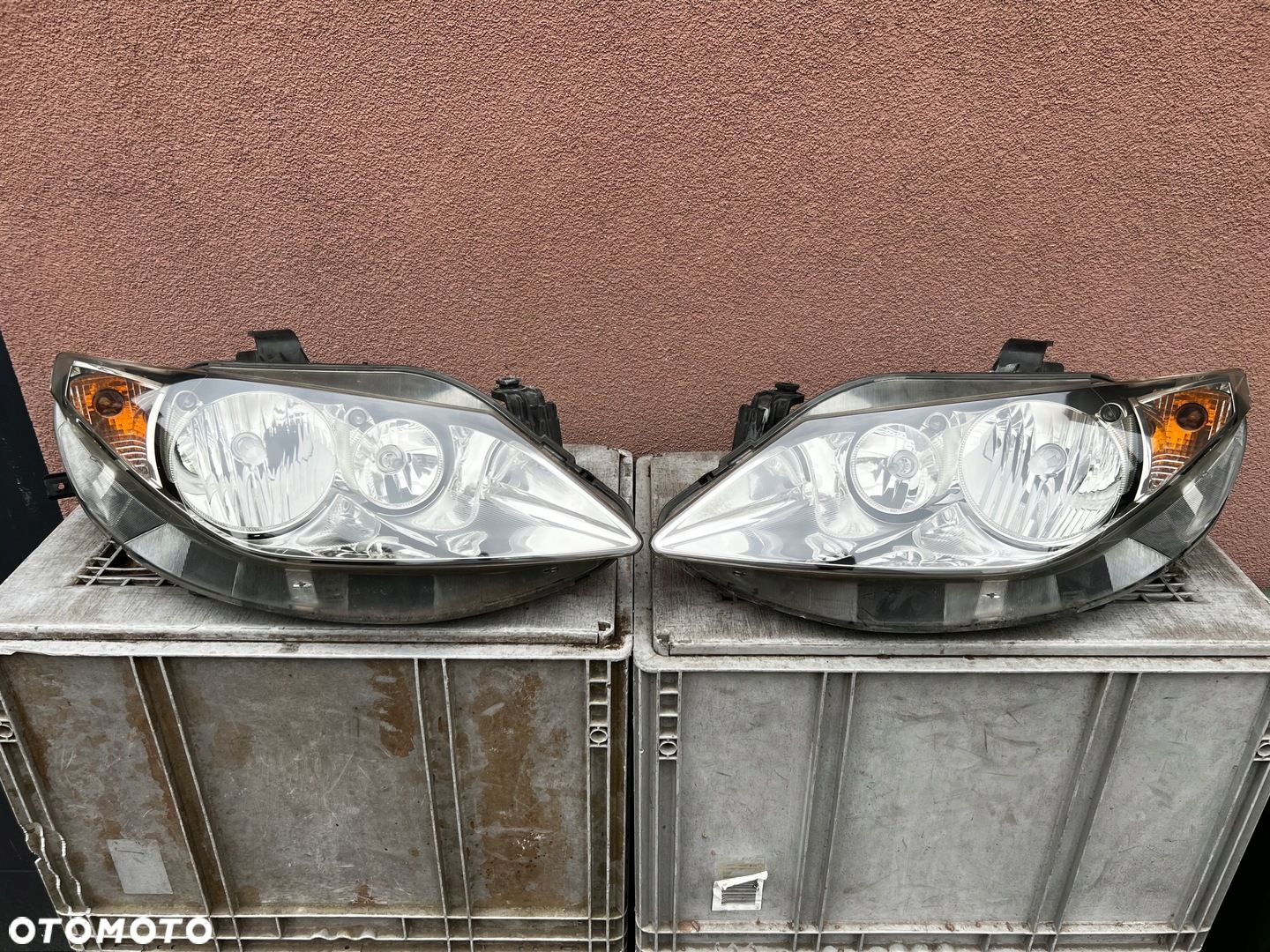 Lampa przednia SEAT IBIZA IV 6J KOMPLET EUROPA ORYGINALNE VALEO - 1