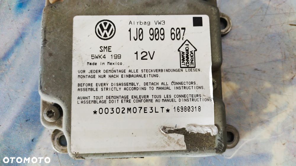 SENSOR AIRBAG VW 1J0909609 - 2
