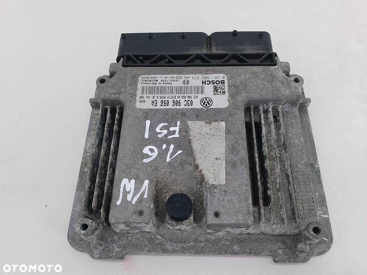 KOMPUTER, STEROWNIK VW EOS 03C906056EA 1039S17998 1.6 FSI - 1