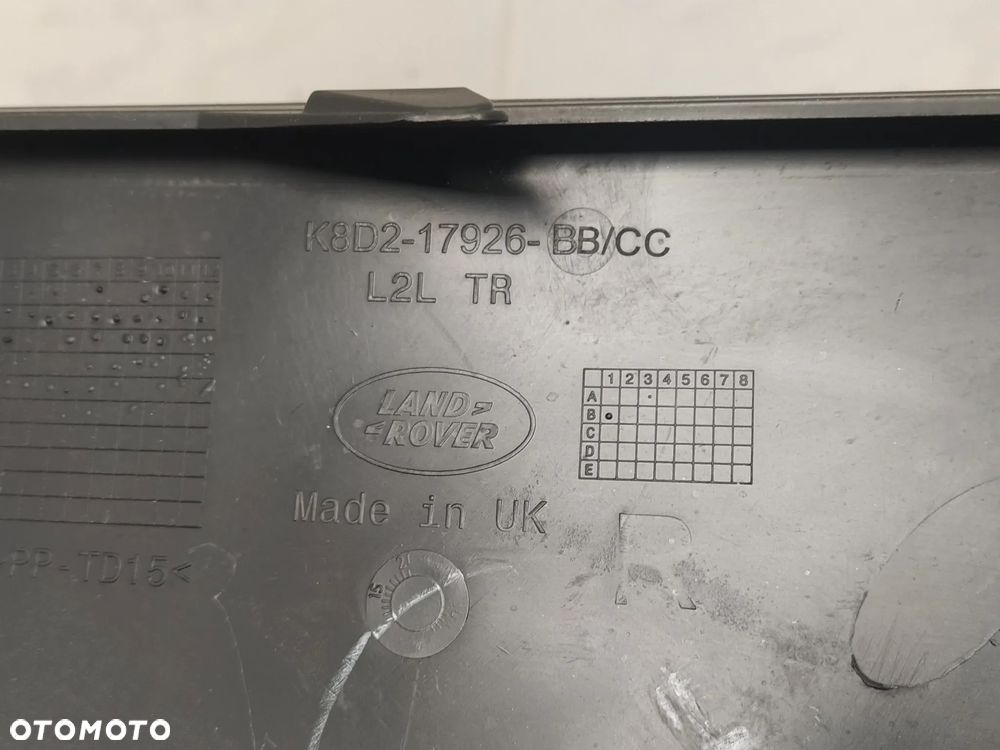 RANGE ROVER EVOQUE II L551 NAROŻNIK DOKŁADKA ZDERZAKA PRAWY TYŁ TYLNY ORYGINAŁ - 4