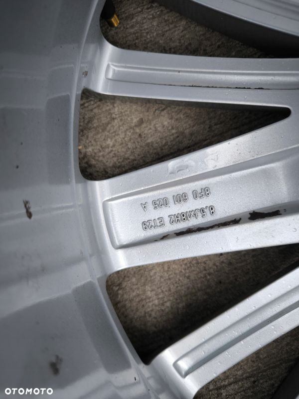 FELGA ALUMINIOWA AUDI VW SEAT SKODA 8.5J R18 ET29 8F0601025A K*3* OK - 6
