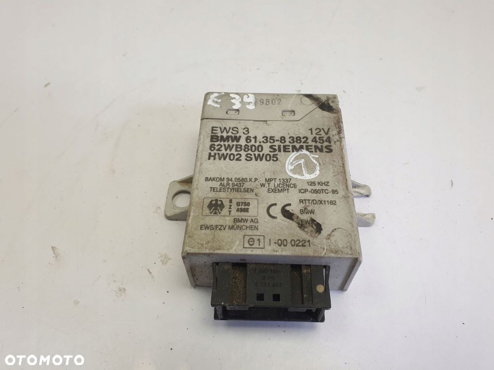 BMW E39 MODUŁ EWS Komputer 8382454 - 1