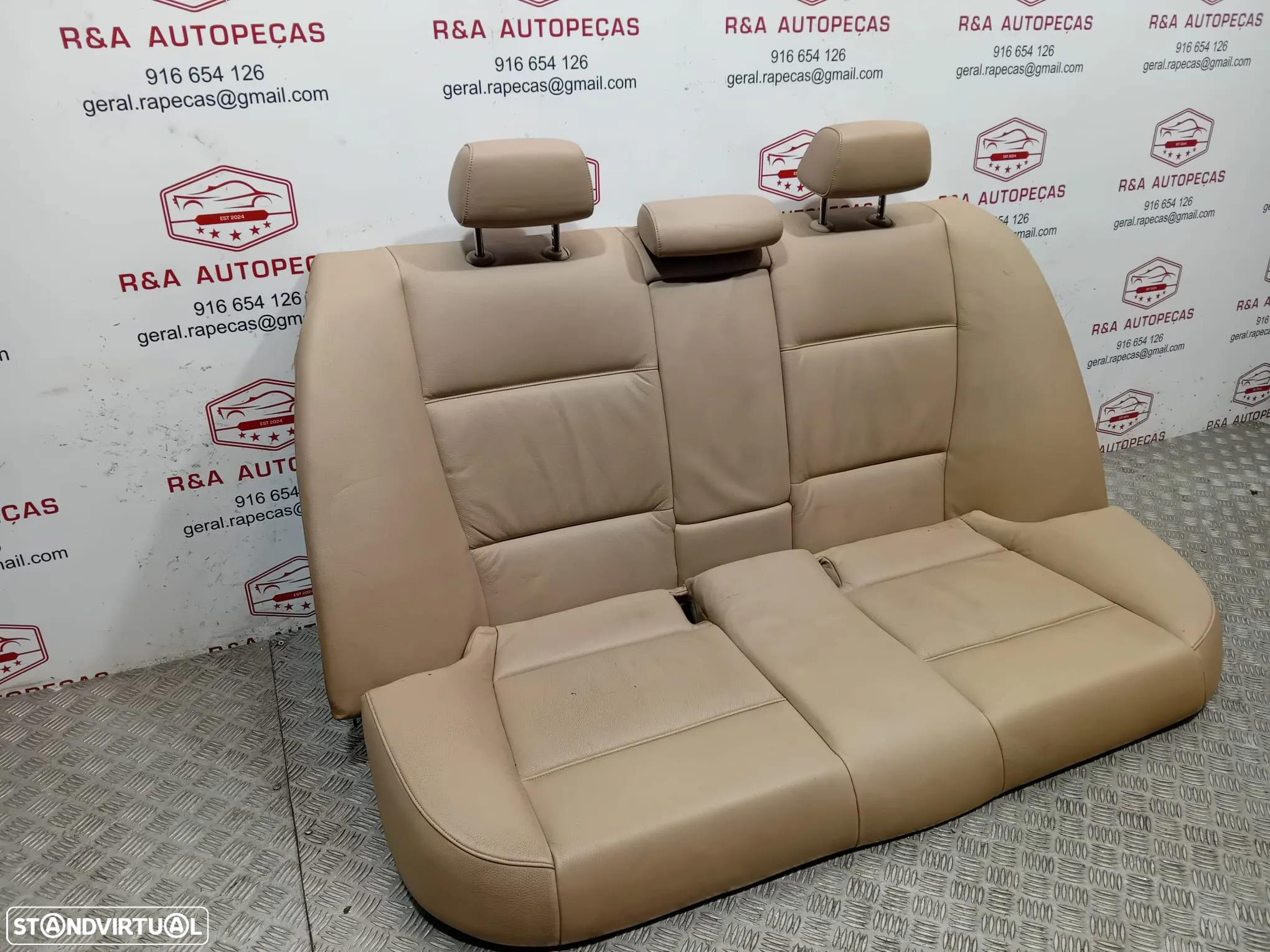 Conjunto de Bancos Bmw E90 em Pele Original - 2
