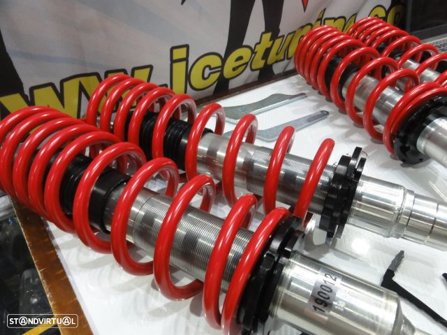 Coilovers JOM RED LINE Honda Civic 91-01 EG, EH, EK, EJ, MA, MB, CRX del sol, Integra - 3