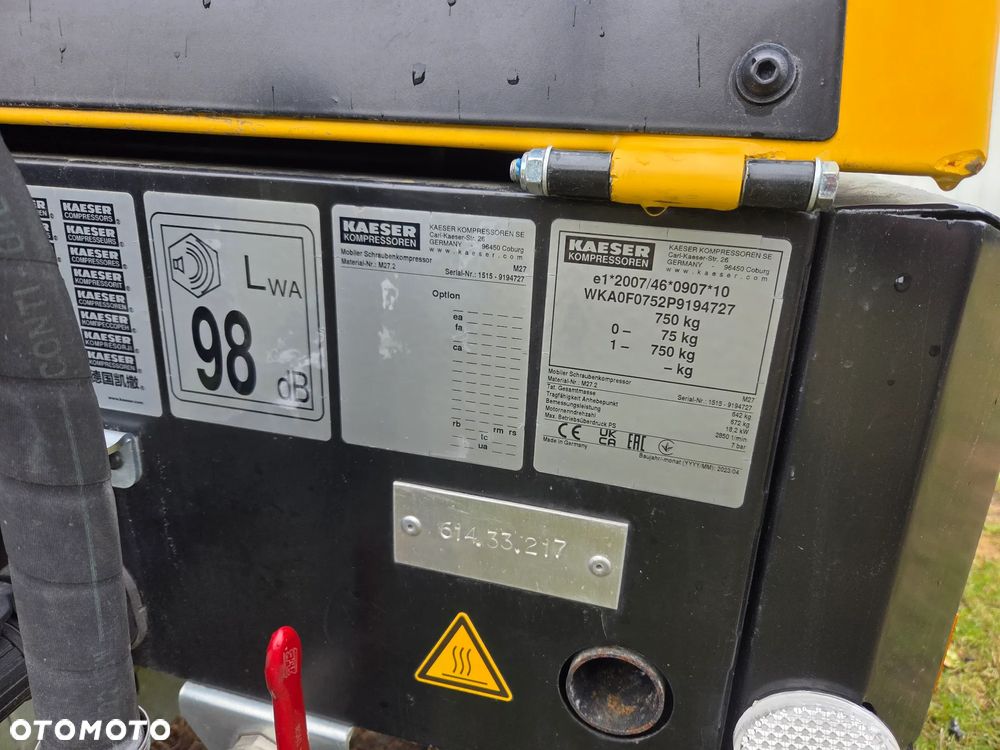 Inny MOBILAIR KAESER M27 Kompresor śrubowy - 3