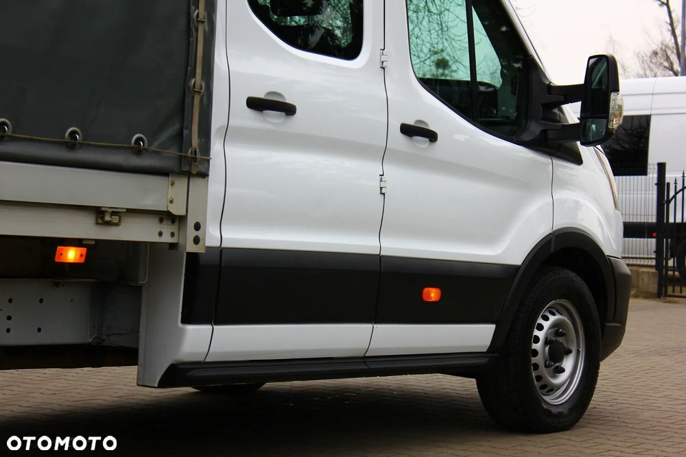 Ford TRANSIT BRYGADÓWKA 2.0 TDCI 130KM 7 OSÓB PAKA PLANDEKA OŚWIETLENIE ROBOCZE - 8